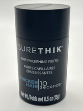 Hair Fibers, 15g Black , Fills Thinning Hair for Visibly Fuller Look, Concea...