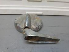 Vintage Aftermarket Roberk 2560 Chrome Round Side Mirror Rear View
