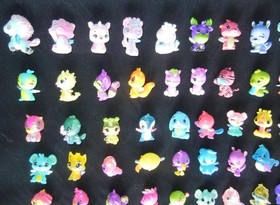 Hatchimals CollEGGtibles Lot of 97 Assorted Mini Figures Bundle