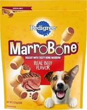 Pedigree Dry Dog Treats Biscuits MarroBone Real Beef Flavor, 6 Lb 1 count