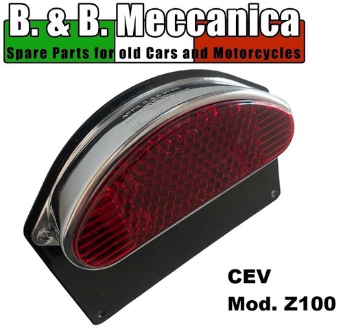 FANALE FANALINO POSTERIORE BILUCE CEV Z100 GUZZI 65 GUZZINO CARDELLINO GARELL... - Picture 1 of 12