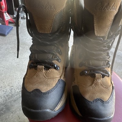 Cabela's Waterproof Insulated Hunting Boots Brown/Black Men's US 7.5 Medium