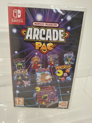 NEU FABRIKVERSIEGELT NAMCO MUSEUM ARCADE PAC NINTENDO SWITCH SPIEL UK PAL 13 SPIELE