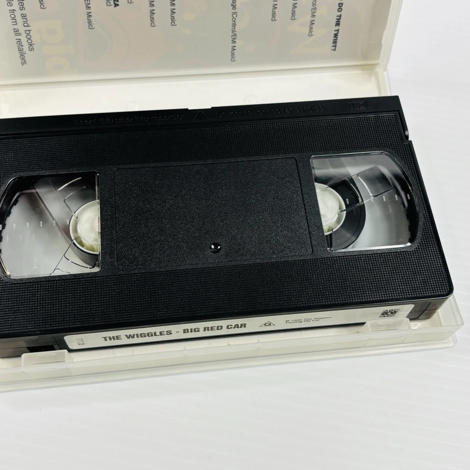 The Wiggles Big Red Car VHS Tape 1995 Vintage Tracked Postage - Image 4 of 4