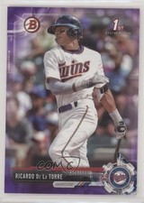 2017 Bowman Draft Purple 46/250 Ricardo De La Torre #BD-190 s3g