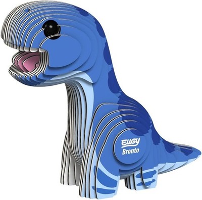 EUGY Brontosaurus # 008 (3D Cardboard Puzzle - Eco-Friendly) Brand New & Sealed