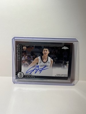 2025-26 Topps Chrome Egor Demin #TCAR-ED RC Rookie Autographs Auto Nets &01232