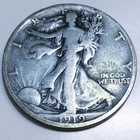 1919-D Walking Liberty Half Dollar Beautiful Coin Rare Date