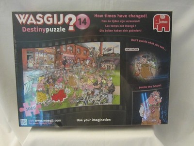 JUMBO 1000 Pc Puzzle - Wasgij Destiny 14 - How Times Have Changed NEW SEALED