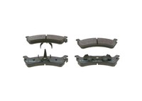 Hinterachse Bosch 0 986 424 655 Bremsbelagsatz, Scheibenbremse FüR Ford USA