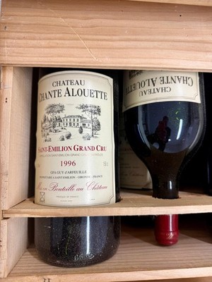6x Magnum Château Chante Alouette   Bordeaux   1,5L   Original Holzkiste