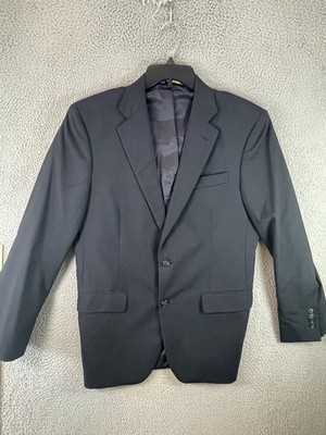 Brooks Brothers Madison Blazer Loro Piana Men's 39R Navy Blue 2 Button USA Made