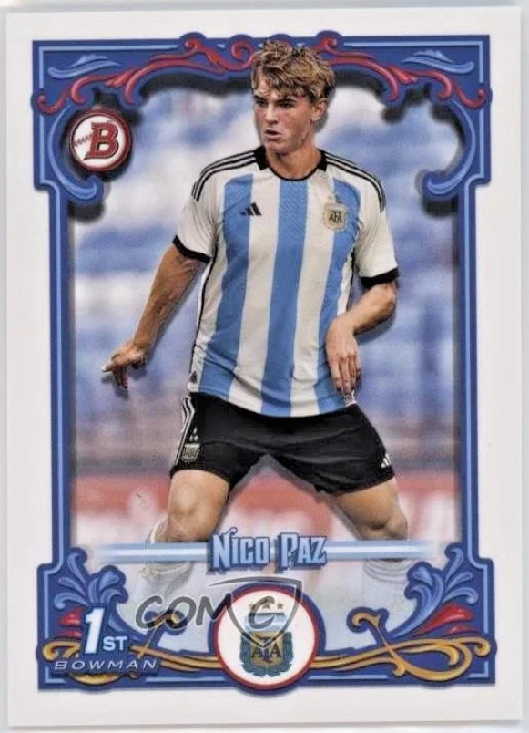 2023 Topps Argentina Fileteado - Nico Paz #34 for sale | eBay