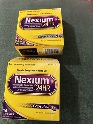 2 Nexium 24HR Acid Reducer Heartburn Relief  