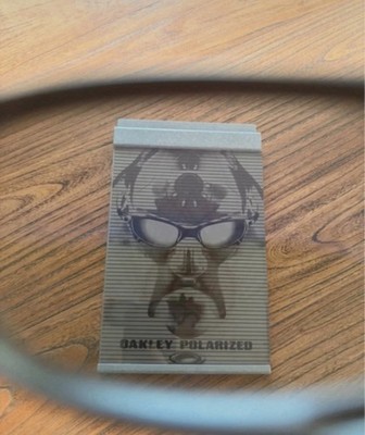 Oakley display x metal polarized Shadow Bob Head Neu Sammler