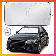 59 x 29 Foldable UV Heat Block Car Windshield Sun Shade Sunblocker Max Coverage