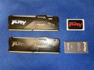 Kingston Fury Beast RGB 32GB (2x16GB) 6000MT/s DDR5 Desktop Memory