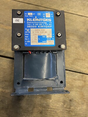 Kleintges EDCG 120 Gleichstromversorgung | 24V DC / 5A | Netzgerät Schaltschrank