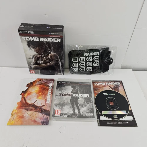 Tomb Raider Survival Edition PS3 Playstation 3 avec jeu scellé
