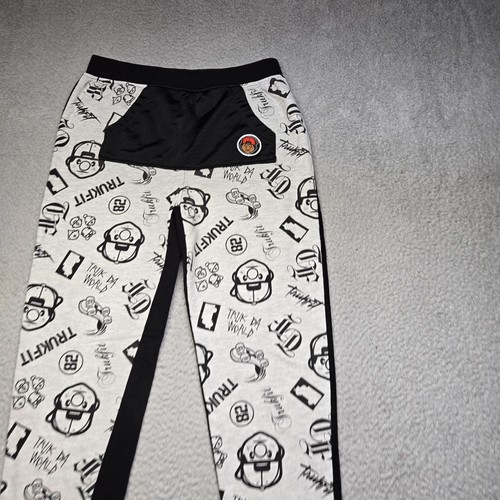 Trukfit Sweatpants Youth Large 14/16 All Over Print Elastic Waist Unisex - Picture 3 of 12