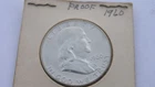 1960 Franklin Silver Half Dollar BU Nice Looking Coin