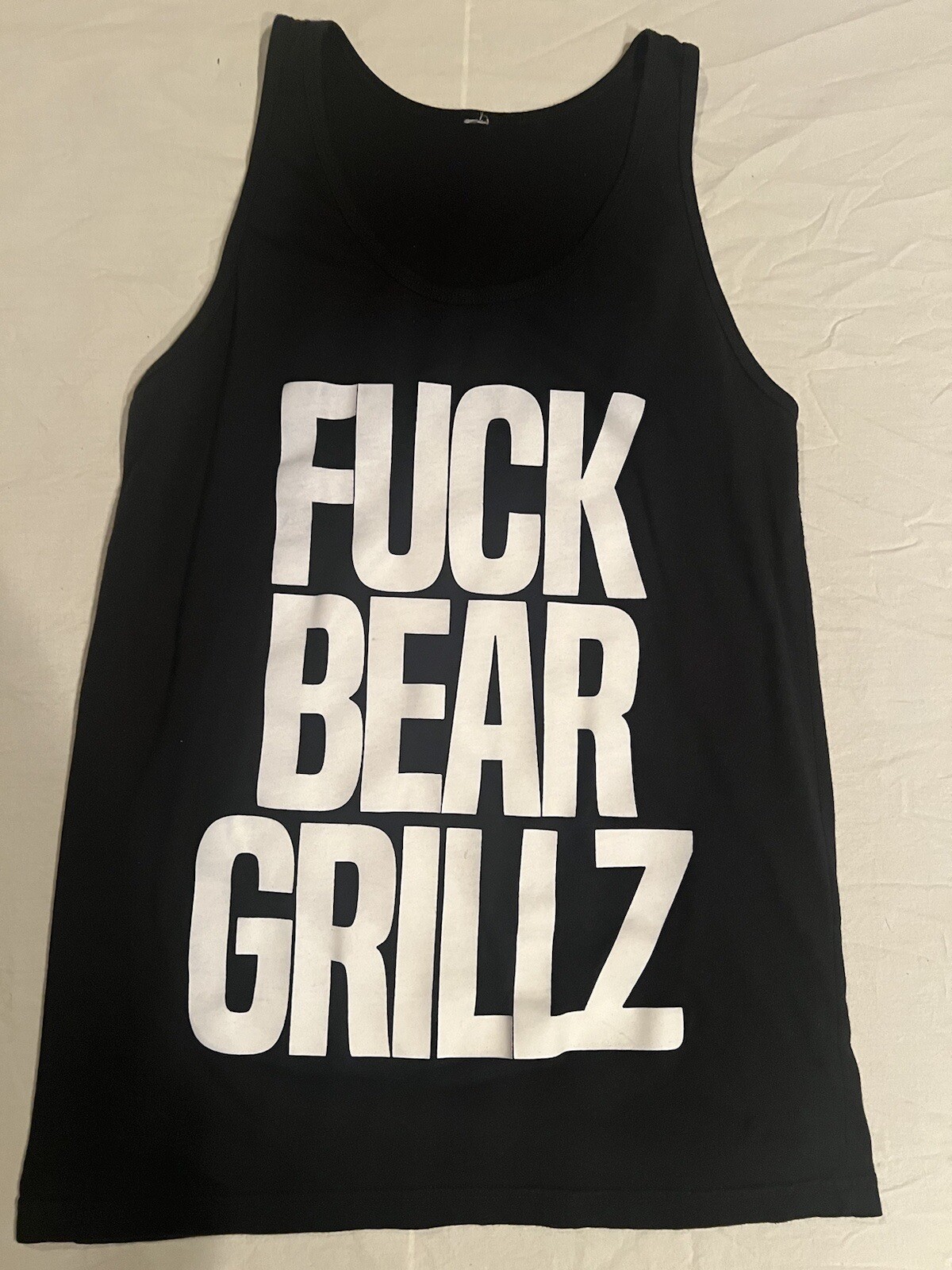 "F*** Bear Grillz" Throwback Tank Top,