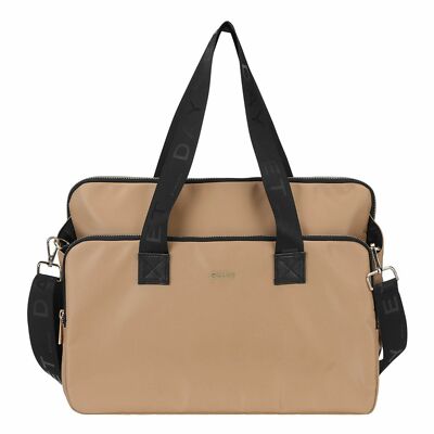 DAY ET Formal Shoulder Bag Schultertasche Tasche Starfish Beige Beige Neu