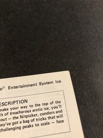 ice climber nes manual