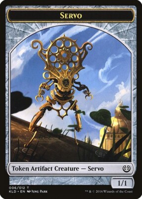 10 Token Cards - Servo - Kaladesh - SAME ART - Magic MTG FTG