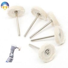 10pcs Polishing Wheels Wool/Cotton Buffing Brush Dremel Accessories For Rotary