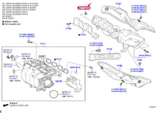 Toyota Highlander MK4 Auspuffkrümmer Kontermutter 9017708003 NEU ORIGINAL