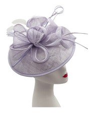 Fascinator New Women's Large Headband Clip Hat Weddings Ladies Races Royal Ascot