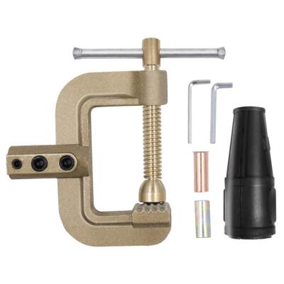 Welding Ground Clamp Brass 0.75kg Full Cooper 400Amp High Standard Solid Bras...