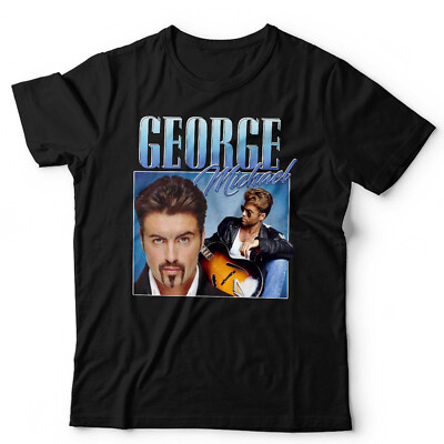 George Michael T-Shirt Appreciation Unisex Hommage Throwback Hirsch und Henne Do