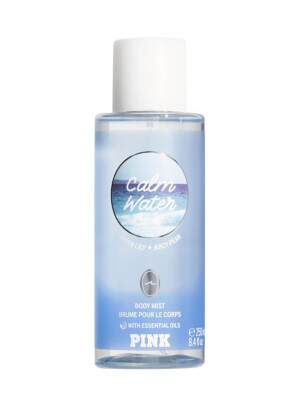 Victoria's Secret Pink Neu! CALM WATER Body Mist mit ätherischen Ölen 250ml