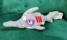 1997 Meanies Series 1 Sledge The Hammered Head Shark 10" Beanie Plush NWT