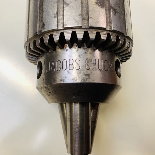 JACOBS 3B 1/2-20 PLAIN BEARING HEAVY DUTY CHUCK 1/8" to 5/8" PERFECT WORK ORDER - Picture 5 of 24