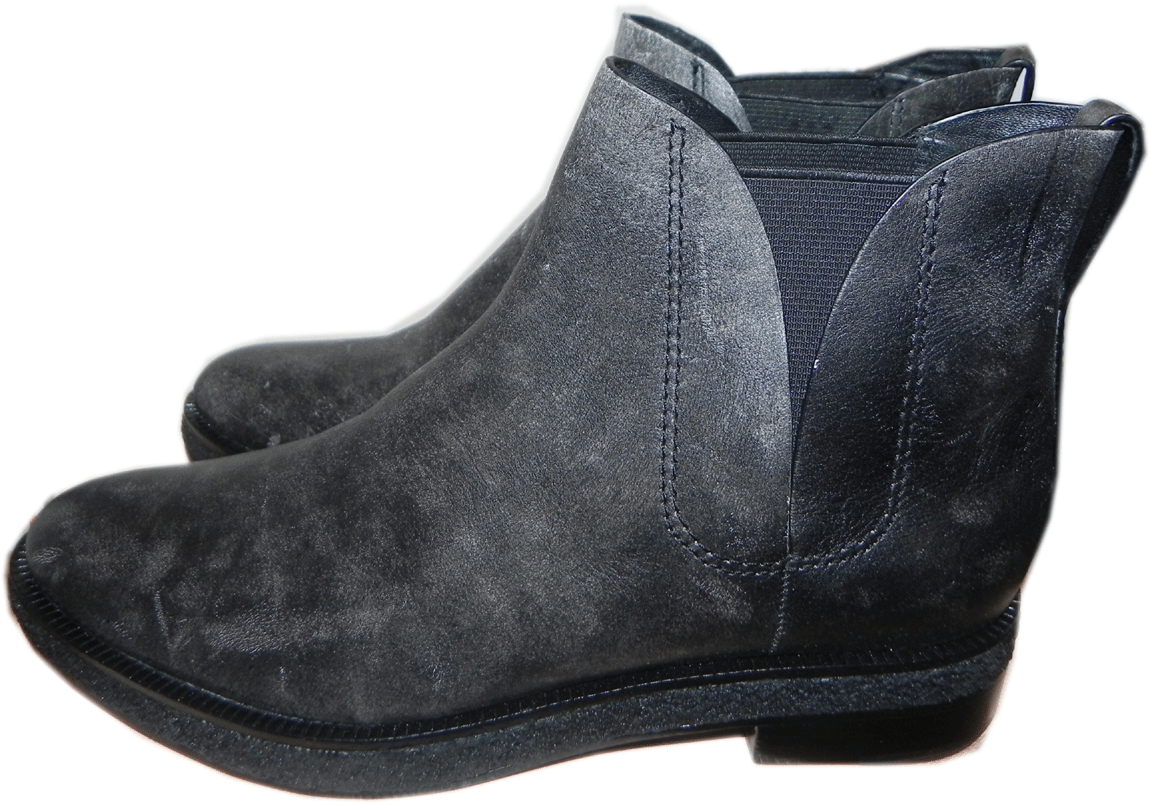 Alexander Wang Dewi Antikleder Knöchel Stiefel Flache Schuhe 37-7 Anthrazit Alexander Wang Dewi Antikleder Knöchel Stiefel Flache Schuhe 37-7 Anthrazit