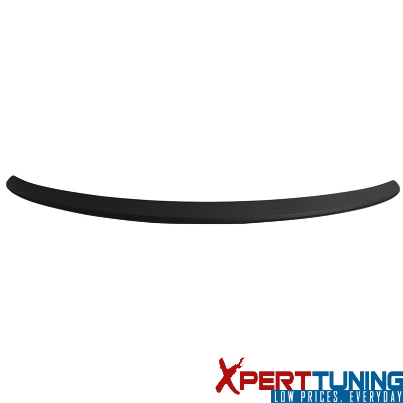 For 18-19 Hyundai Sonata OE Style Unpainted Black ABS Rear Trunk Spoiler Wing Foto 4 de 4