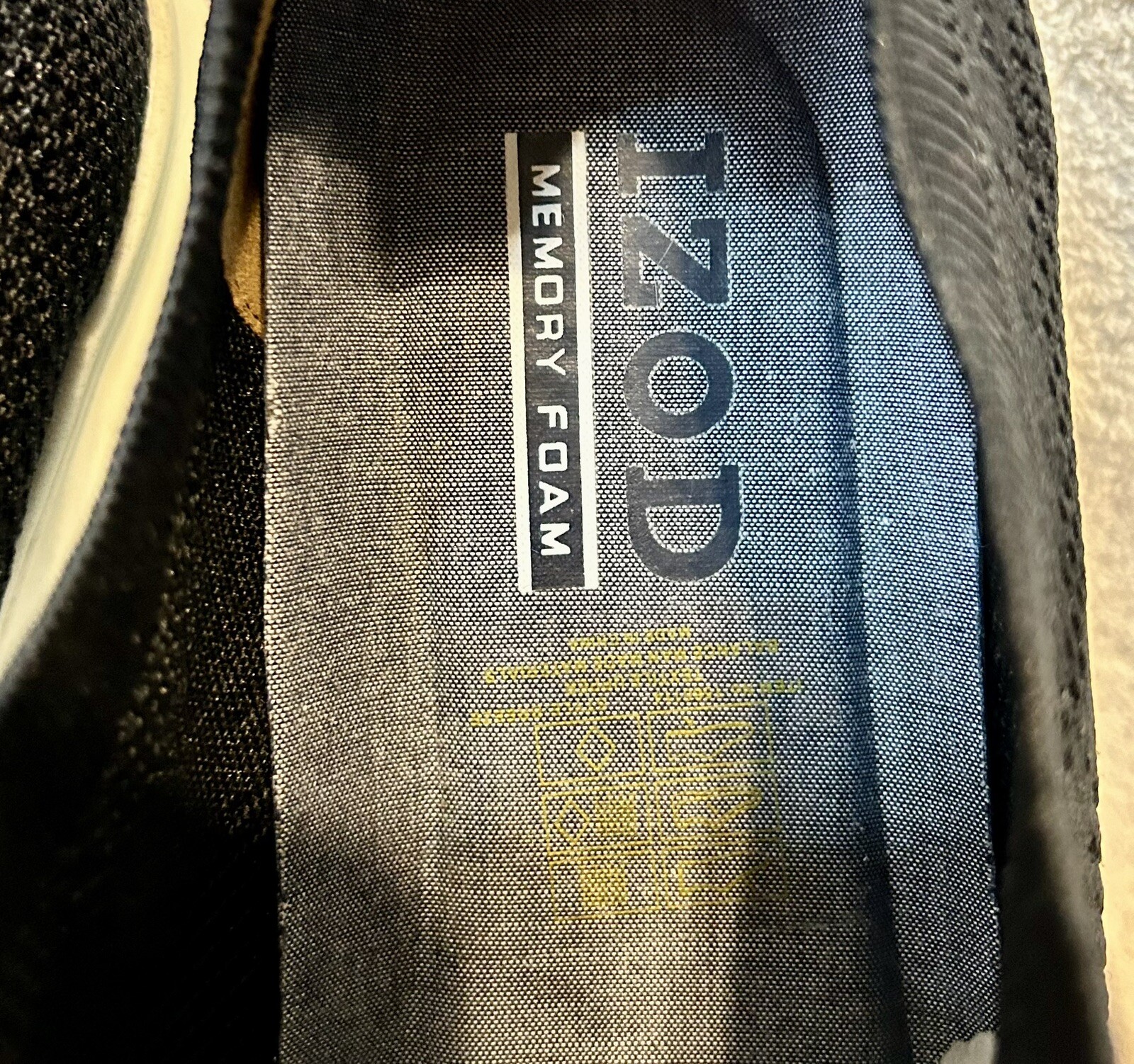 SAOLA Scarpa elegante uomo Izod Breeze casual in tessuto lavorato a maglia (nero Us 9 5 Reg)