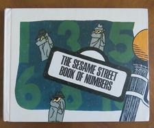 THE SESAME STREET BOOK OF NUMBERS Children's Television Workshop 1970 HB