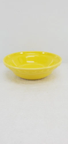 SMALL individual POT PIE BAKER PLATE sunflower yellow NEW fiesta