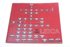   LEITZ "50 YEARS OF LEICA" 1975 ORIGINAL PRODUCT GUIDE BROCHURE DUTCH 123