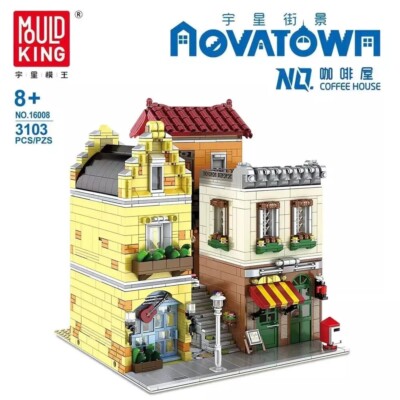Mould King 16008 Kaffeehaus Modular Building Brick 3103 PCS Set