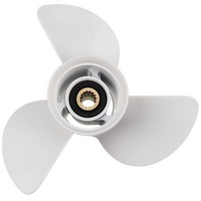 Elica fuoribordo in alluminio 13 1/4x17-K adatta a Yamaha 50-130 HP 6E5-45945-01-EL RH