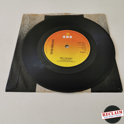 dead end kids have i the right 7'' vinyl record very good condition
