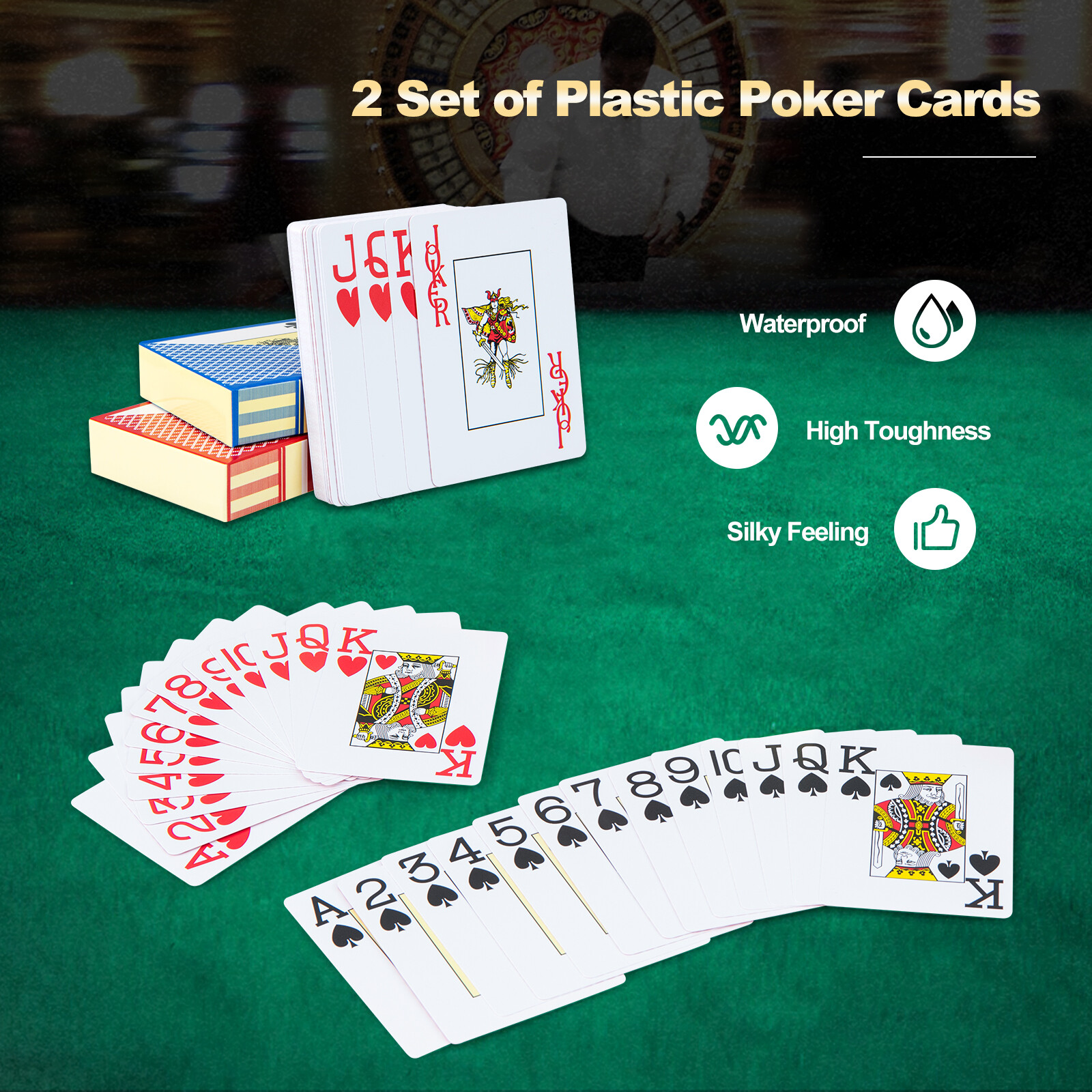 14 Gram Texas Holdem Poker Chip Set 300/500 Pieces Claytec Chips w/Aluminum Case eBay