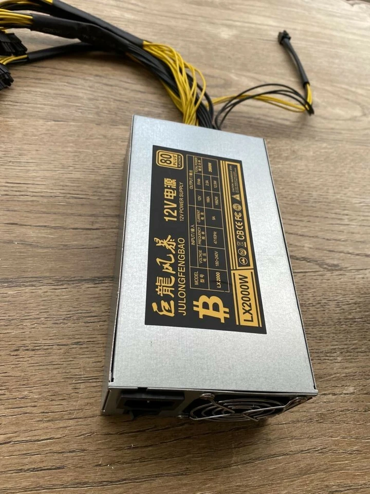 Bitmain antminer L3+ con alimentatore PSU litecoin dogecoin mining 560 MH/S - Immagine 4 di 4