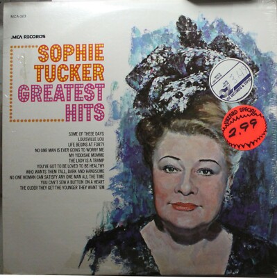50'S & 60'S Sealed Lp Sophie Tucker Greatest Hits On Mca | eBay