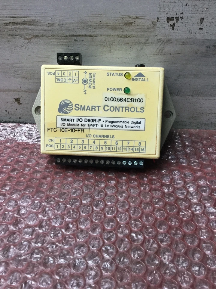 Used Smart Controls I/O D80R-F Programmable Digital Module  - Image 2 of 4